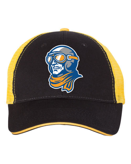 Test Pilots Mesh-Back Twill Trucker Cap