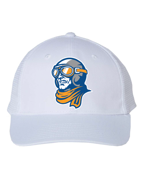 Test Pilots Mesh-Back Twill Trucker Cap